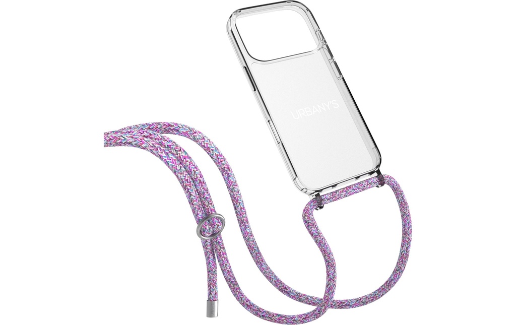 Urbany's Necklace Case LOLLIPOP  iPhone 17 Pro Bague en argent