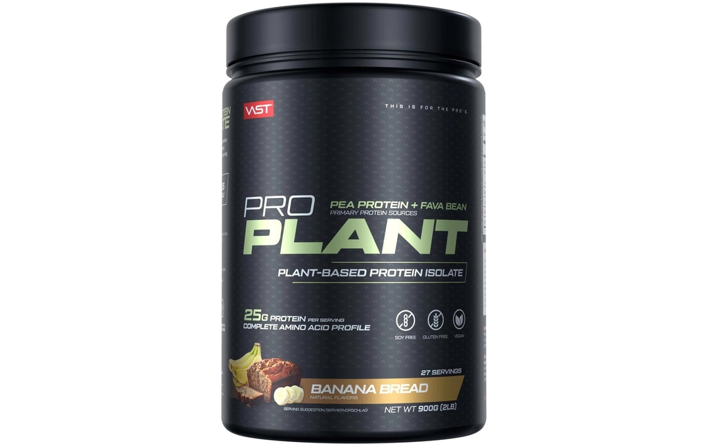 VAST Poudre Isolat de protéines végétales Pro Banana Bread