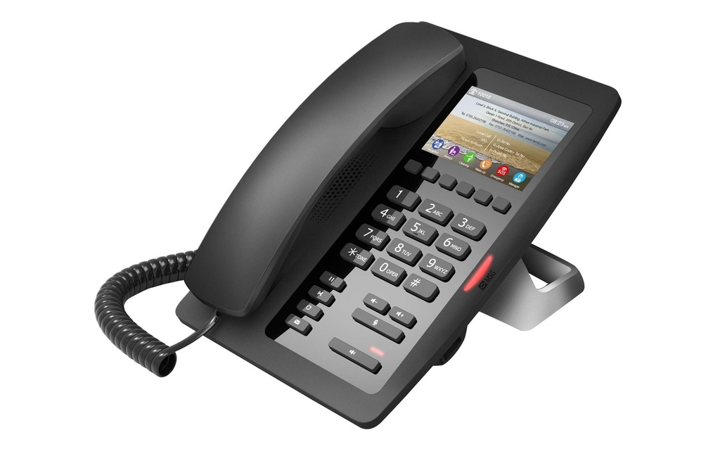 Fanvil Téléphone de bureau H5 Noir