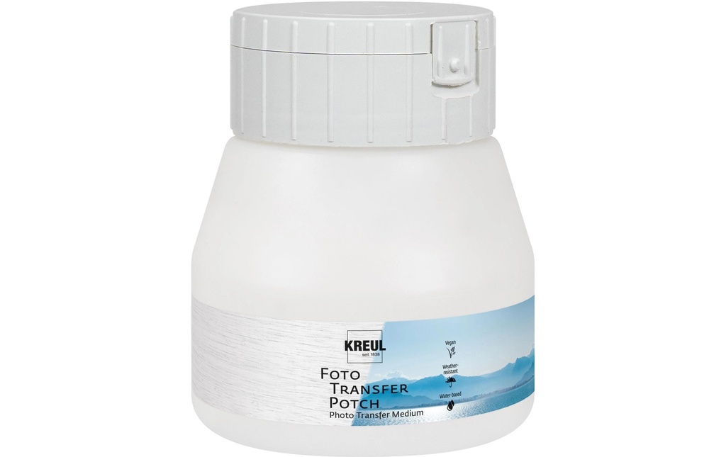 Kreul Agent de fixation Transfert de photos Potch Transparent, 250 ml