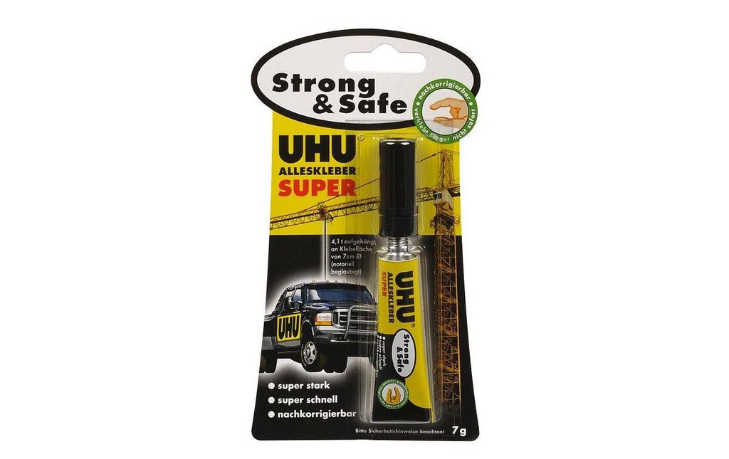 [224046960] UHU Colle universel Super Strong (7 pces)