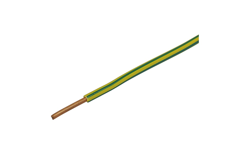 STEFFEN Fil T 2.5 mm², 50 m Vert jaune