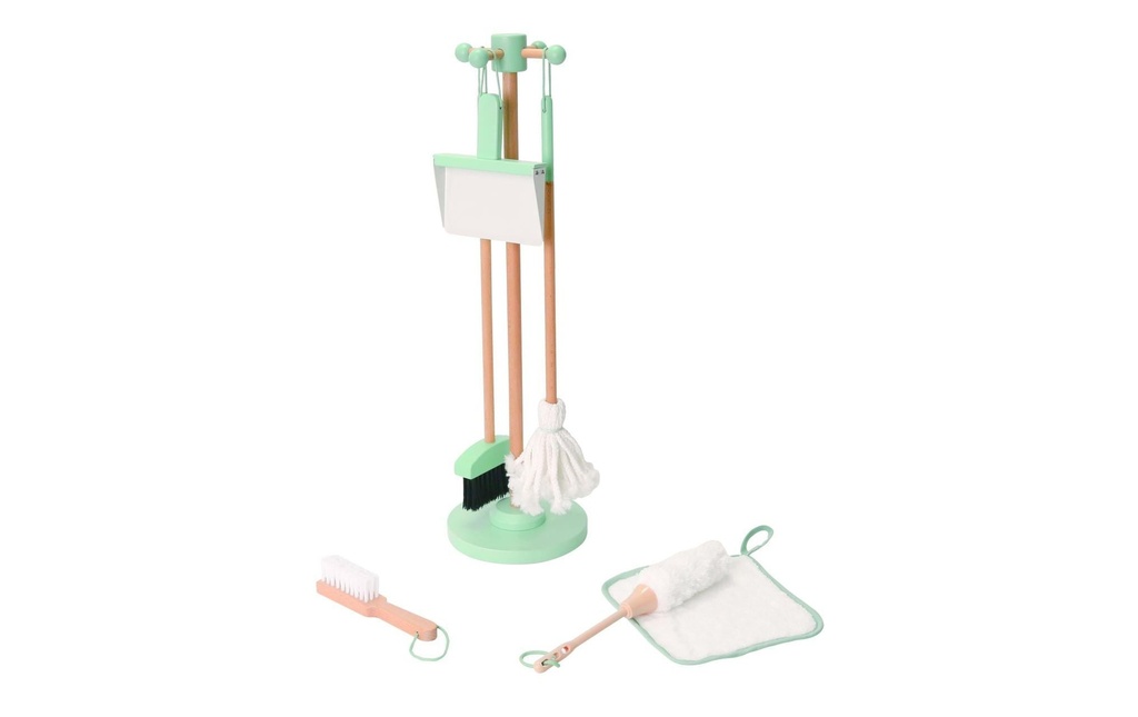 Spielba Holzspielwaren Jouets de nettoyage Kit de nettoyage