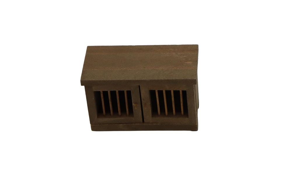 Bottsa Mini figurine Clapier pour lapins 5 cm