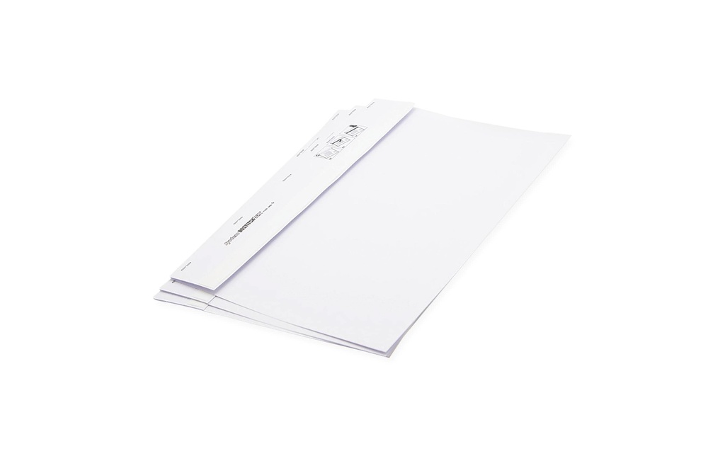 Büromaterial Classeur à levier Bostitch-Fix A4, Blanc, 50 pièces
