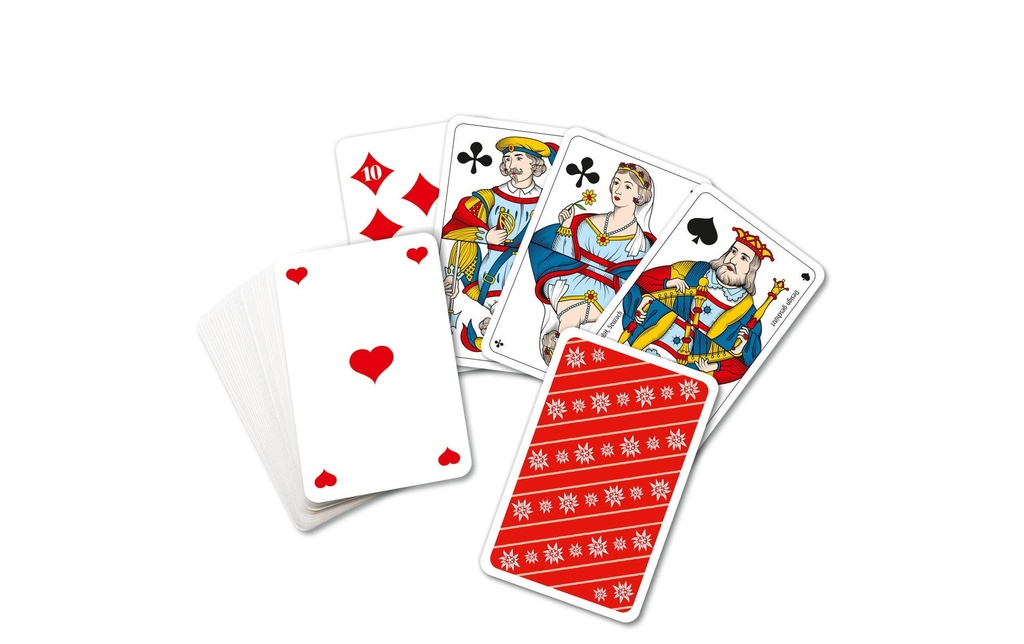 Carta.Media Jass Cartes motif de piquet