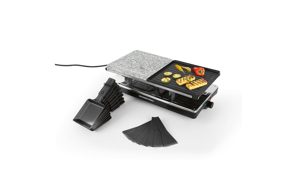 GOURMETmaxx Gril à raclette 8 personnes