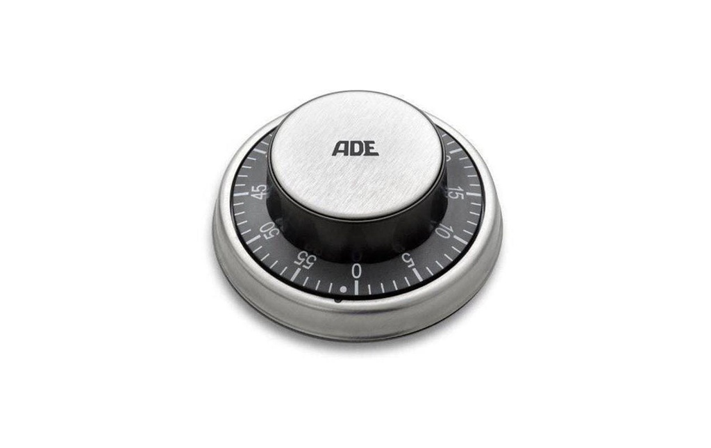 ADE Minuteur de cuisine TD1304 Noir/Argenté