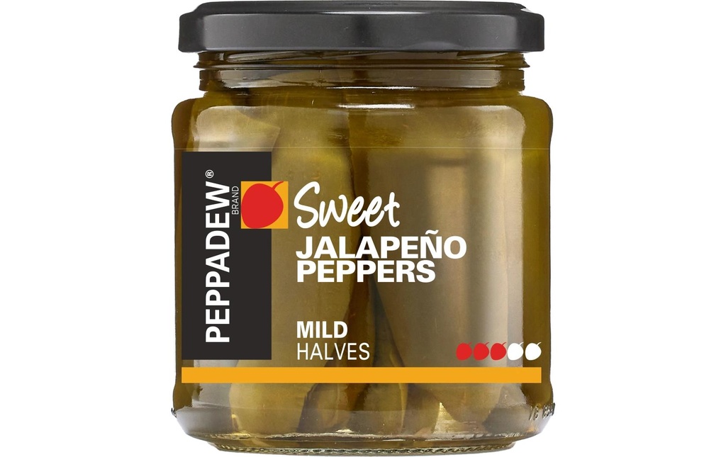 PEPPADEW Moitiés de jalapeño doux 260 g