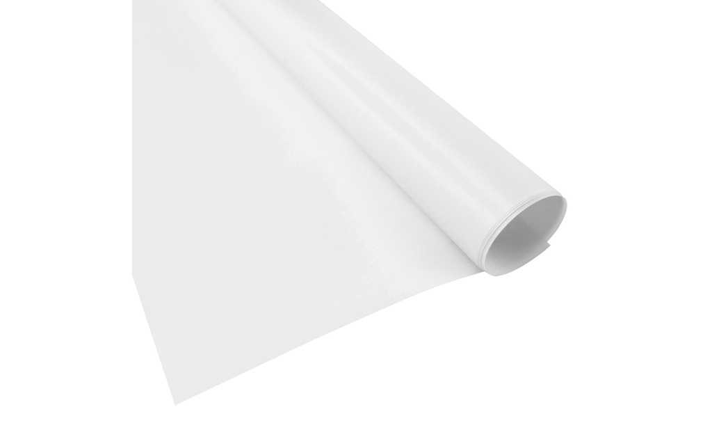 URSUS Papier transparent Uni 50 x 61 cm, 115 g/m², blanc