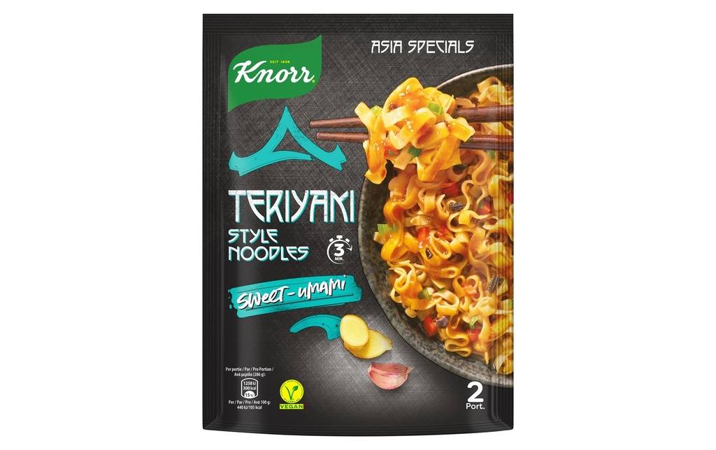 Knorr Asia Specials Teriyaki Style Noodles 2 portions