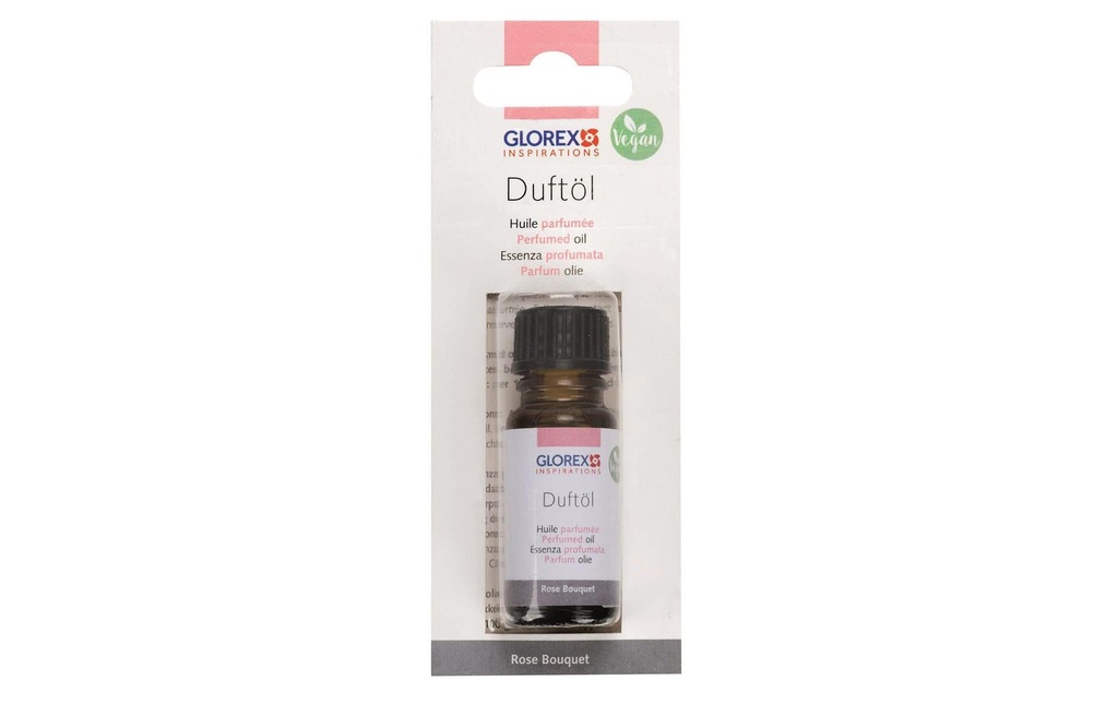 Glorex Huile parfumée Rose Bouqet 10 ml