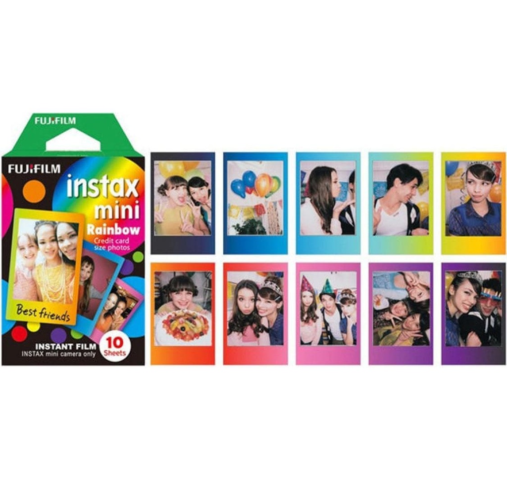 Fujifilm Instax Mini Rainbow 10 feuilles
