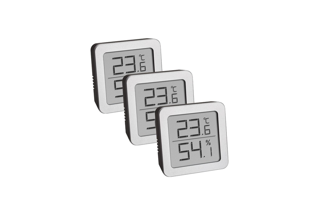 TFA Dostmann Thermo/hygromètre Digital jeu de 3