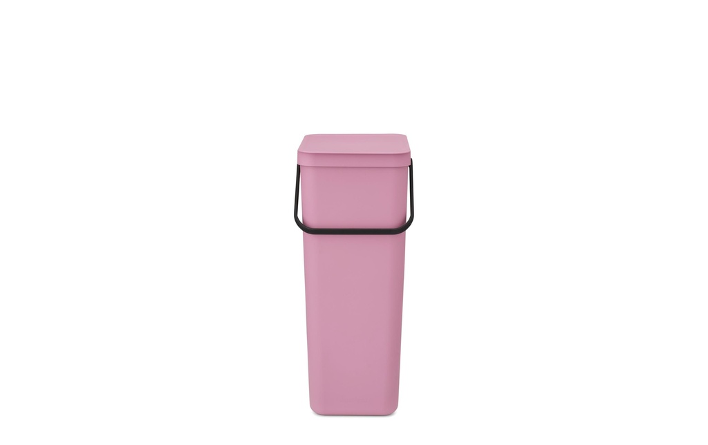 Brabantia Bacs de recyclage Sort & Go 40 l, Rose