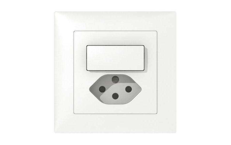 ABB Sidus Petite prise mixte UP Sidus Schéma de commutation 3/1 L T13