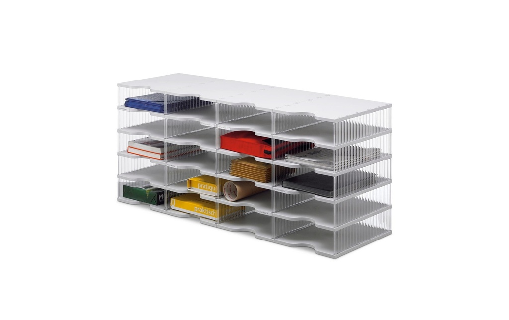 Styro Rangement pour documents styropost 20 compartiments