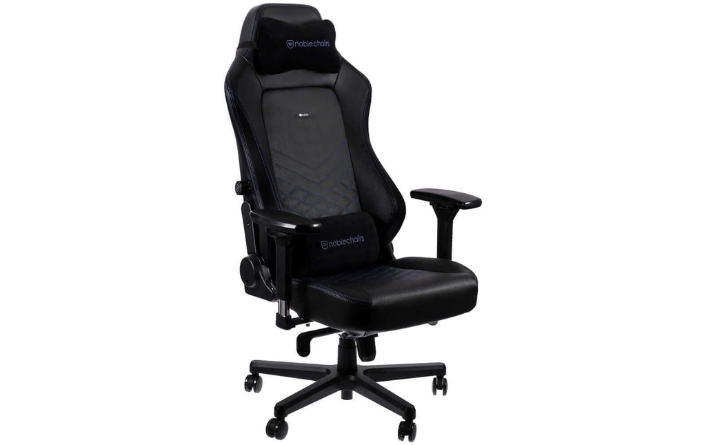 noblechairs Chaise de gaming HERO Bleu/Noir