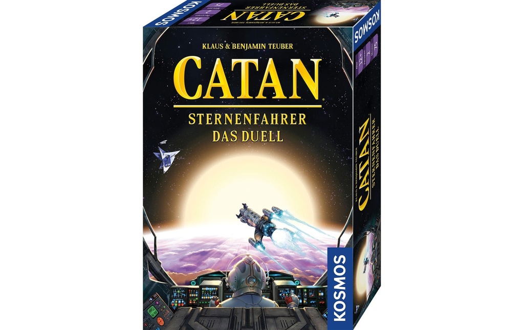 Kosmos Jeux pour la famille Catan: Sternenfahrer – Das Duell -DE-