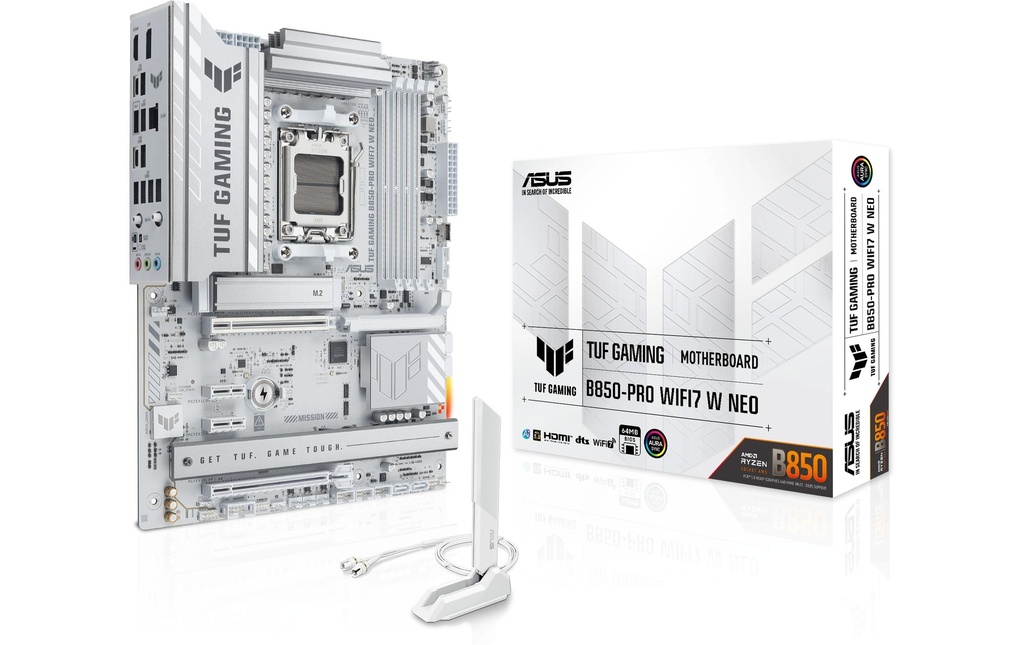 ASUS Carte mère TUF GAMING B850-PRO WIFI7 W NEO