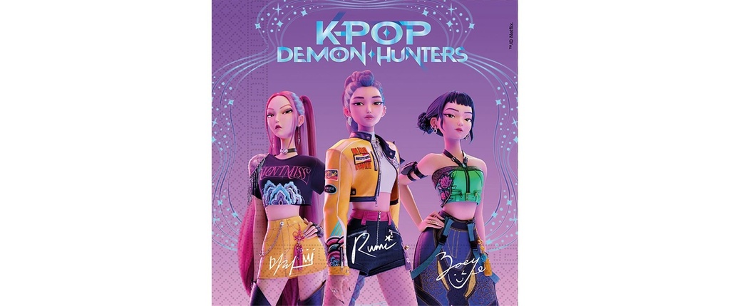 We fiesta Party Serviettes de table K-Pop Demon 33 x 33 cm, 20 pièces, Violet