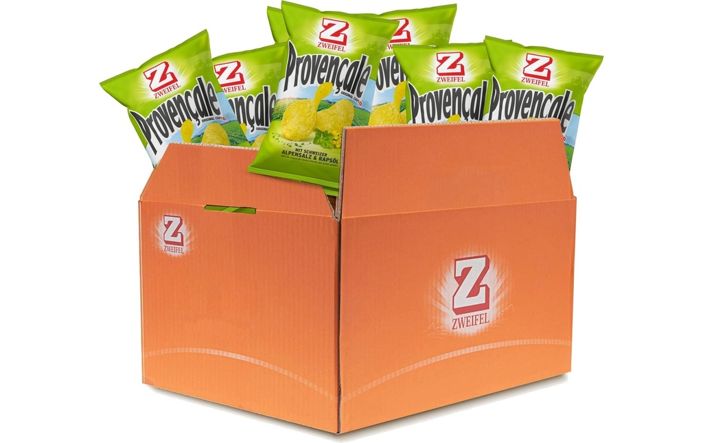 Zweifel Chips originales provençales 20 x 30 g
