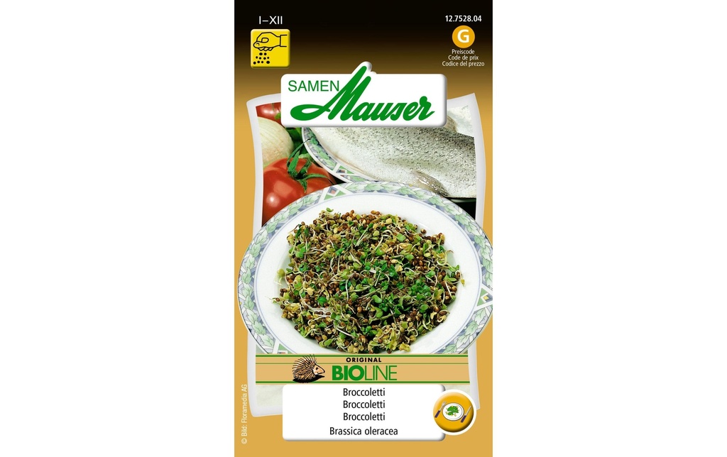 Samen Mauser Semence Bioline brocolètes