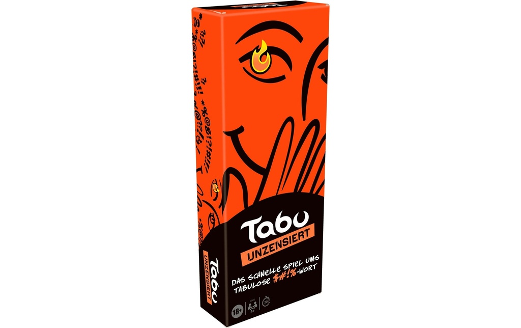Hasbro Gaming Party game Tabu Unzensiert -DE-