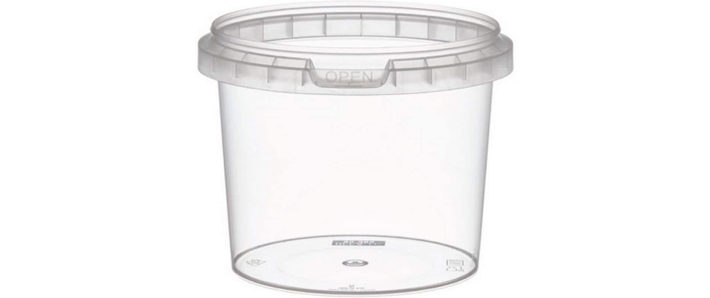Weita Gobelets jetables 365 ml 40 Pièce/s, Transparent