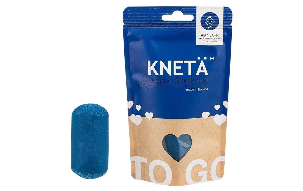KNETÄ Pâte à modeler ludique végétalienne bleue 100 g