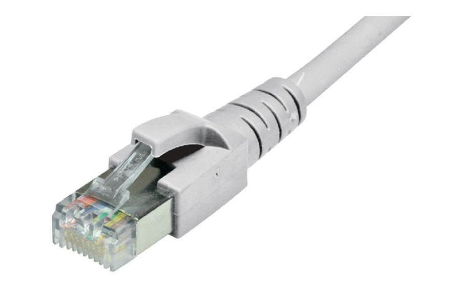 Dätwyler IT Infra Câble patch RJ-45 - RJ-45, Cat 6A, S/FTP, 25 m, Gris