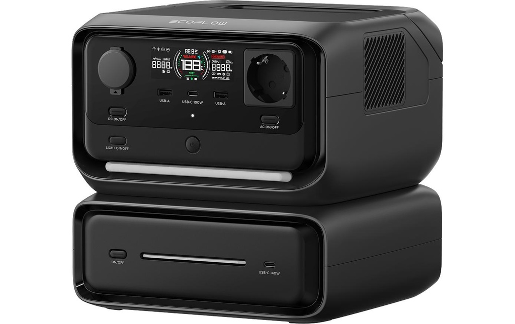 EcoFlow Station de charge River 3 Max 572 Wh