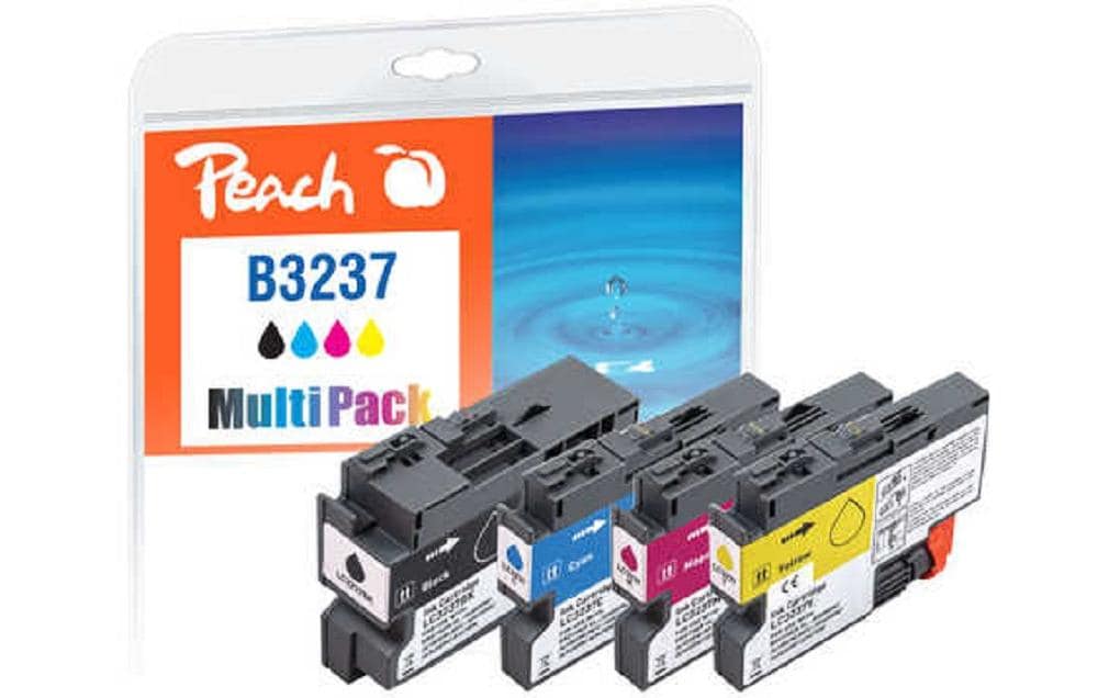 Peach Encre Brother LC-3237 BK, C, M, Y