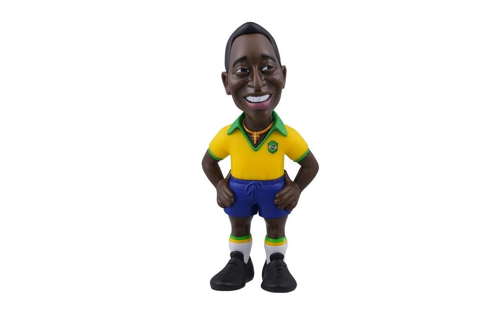Minix Figurine Pelé Brésil Maillot domicile 12 cm