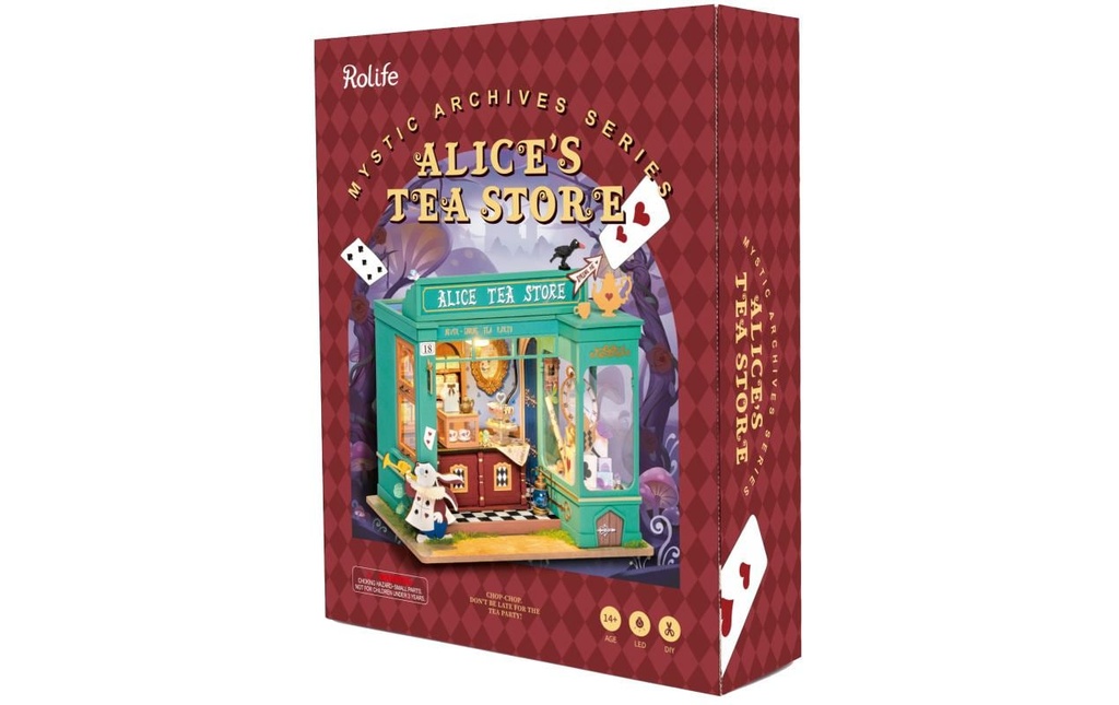 [470000156] ROBOTIME Jeu montage Alice's Tea Shop