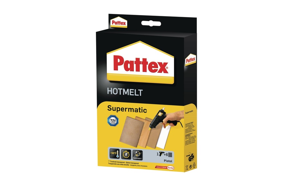PATTEX Pistolet à colle Supermatic