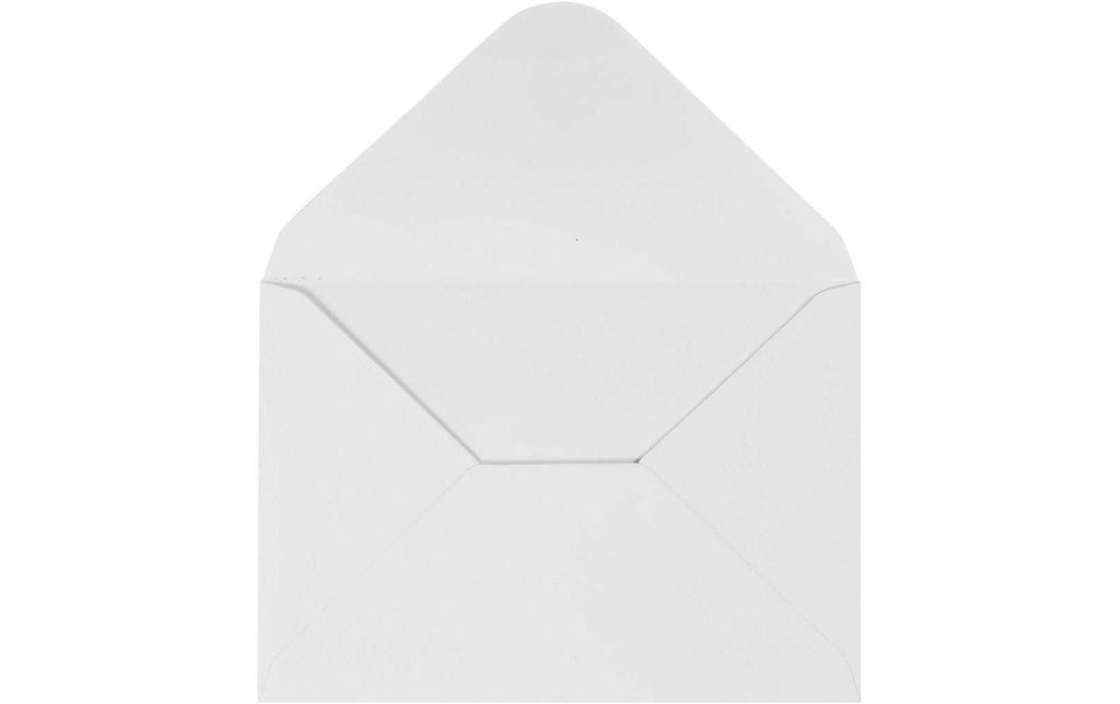 Creativ Company Enveloppe 11.5 x 16 cm Blanc