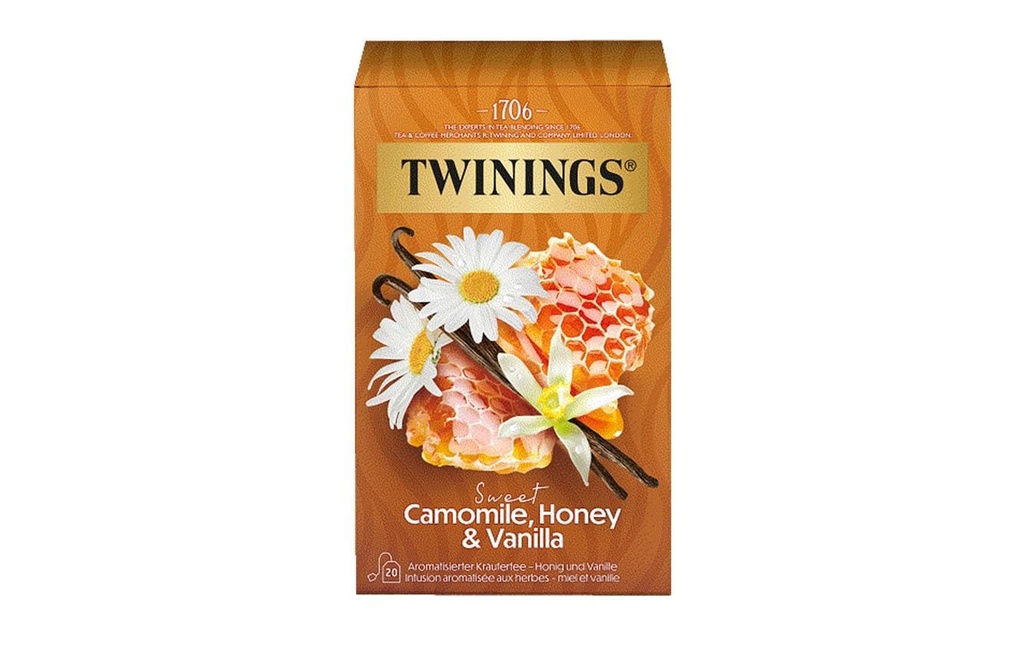 Twinings Sachet de thé Camomille, miel & vanille 20 Pièce/s
