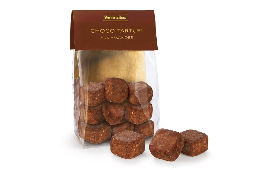 Läckerli Huus Pralines Choco Tartufi Mandeln 160 g
