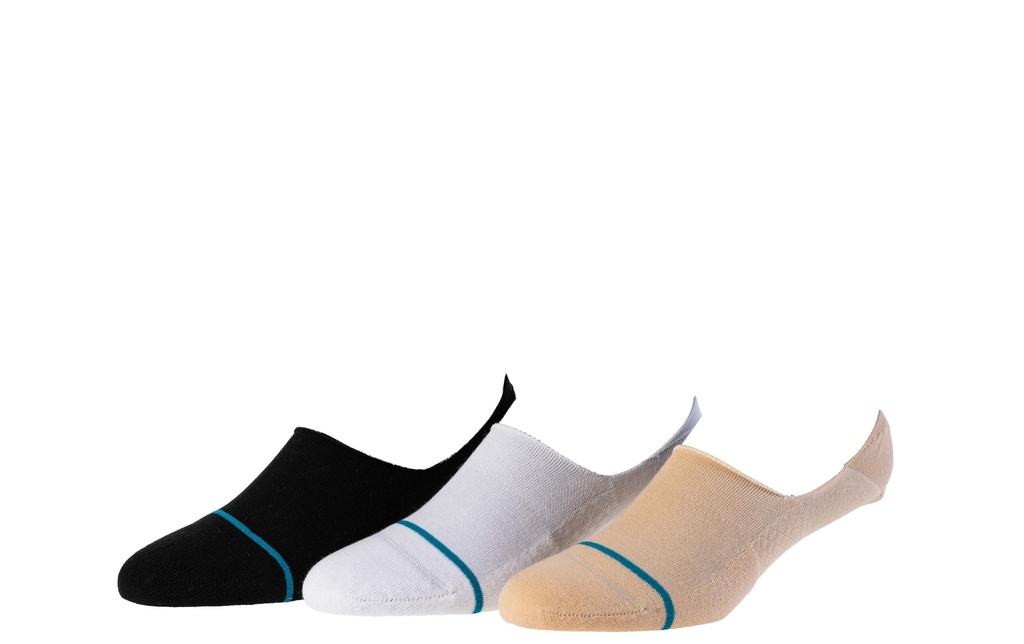 STANCE Chaussettes Icon No Show Oatmeal Lot de 3