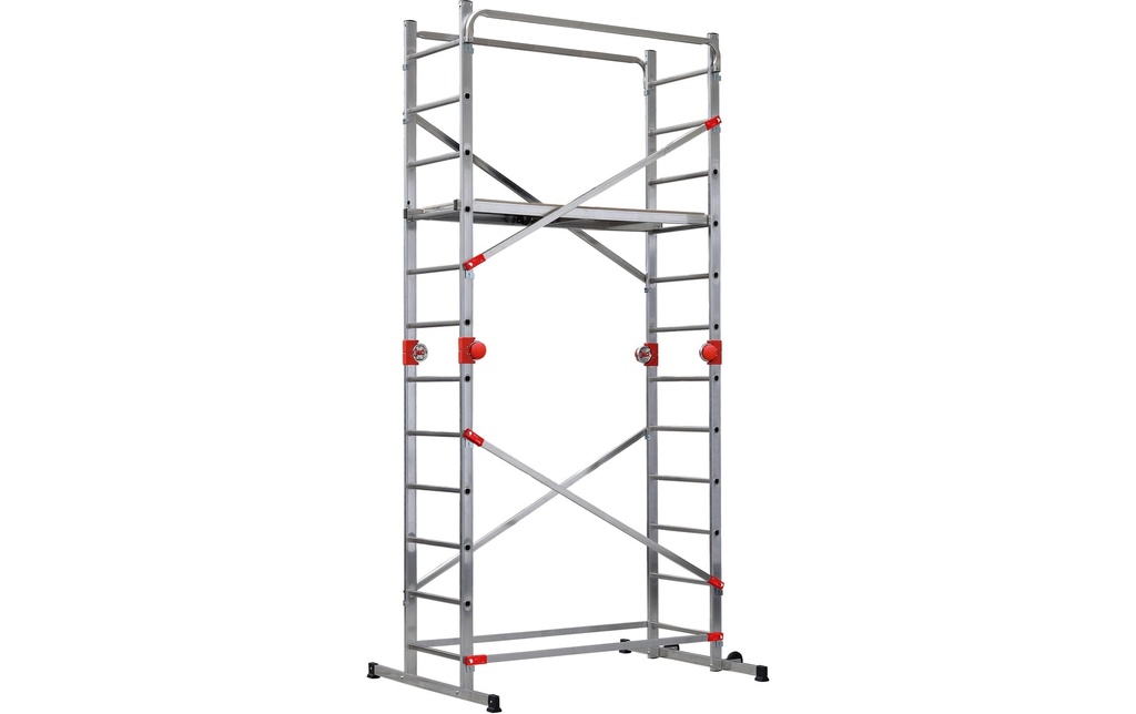 Hailo Échafaudage Fast & Lock Combi 5, 12 niveaux