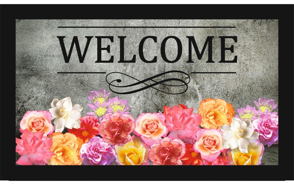 Conceptum Hypnose Tapis de sol Roses 45 cm x 70 cm
