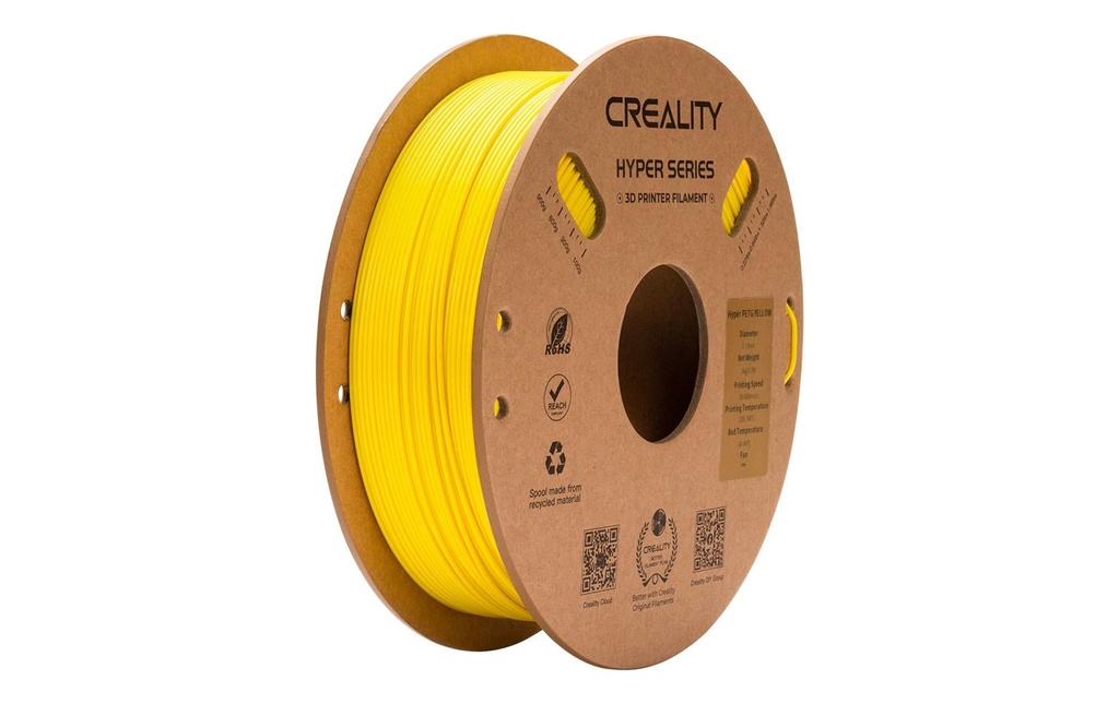 Creality Filament PETG Hyper Jaune, 1.75 mm, 1 kg
