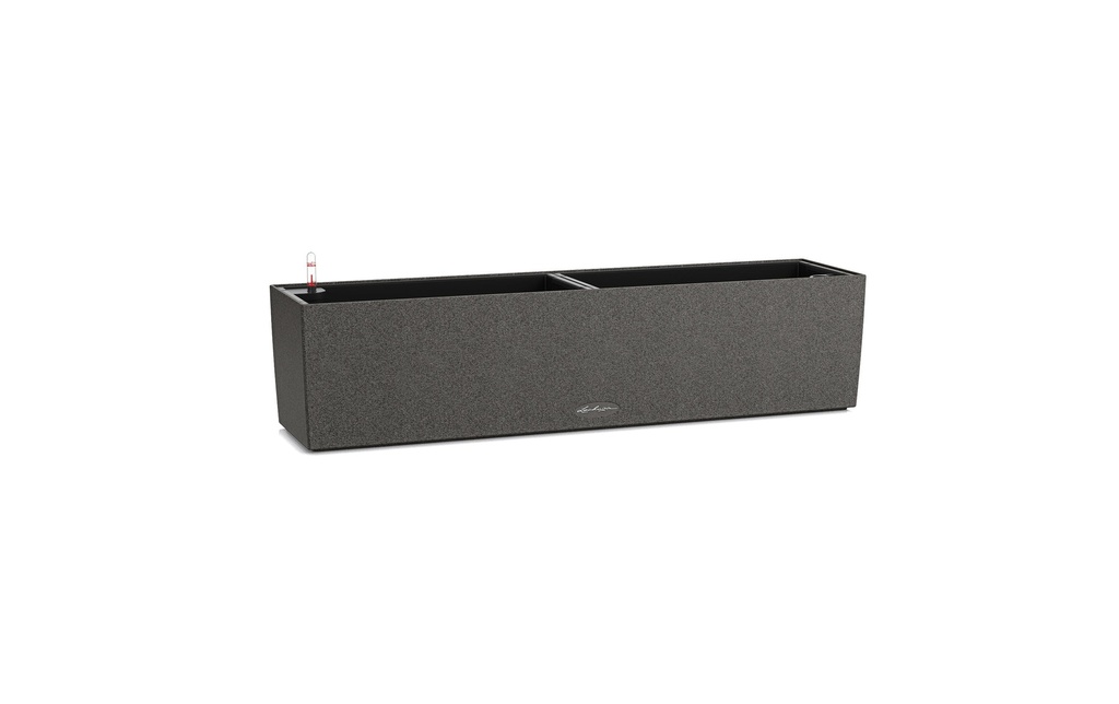 Lechuza Pot de fleur BALCONERA Stone 80 Noir