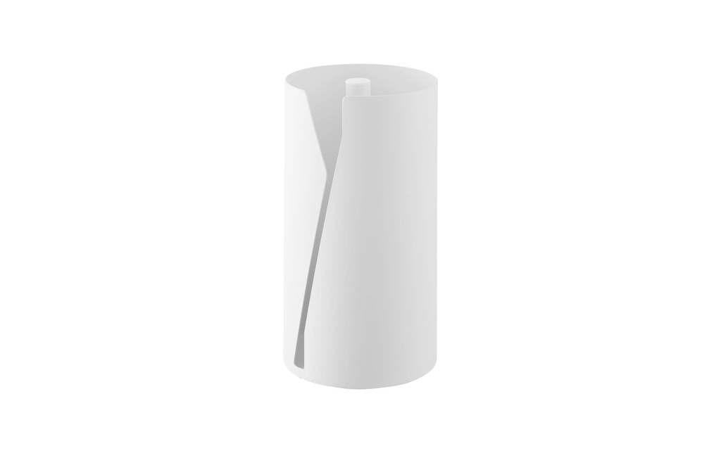 Yamazaki Porte-rouleau essuie-tout Tour 16 x 16 x 30.2 cm, blanc