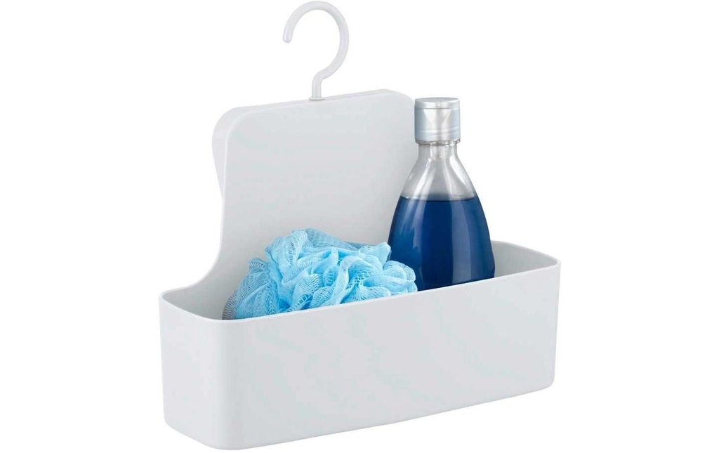 Wenko Supports pour produit de douche Barcelona Blanc