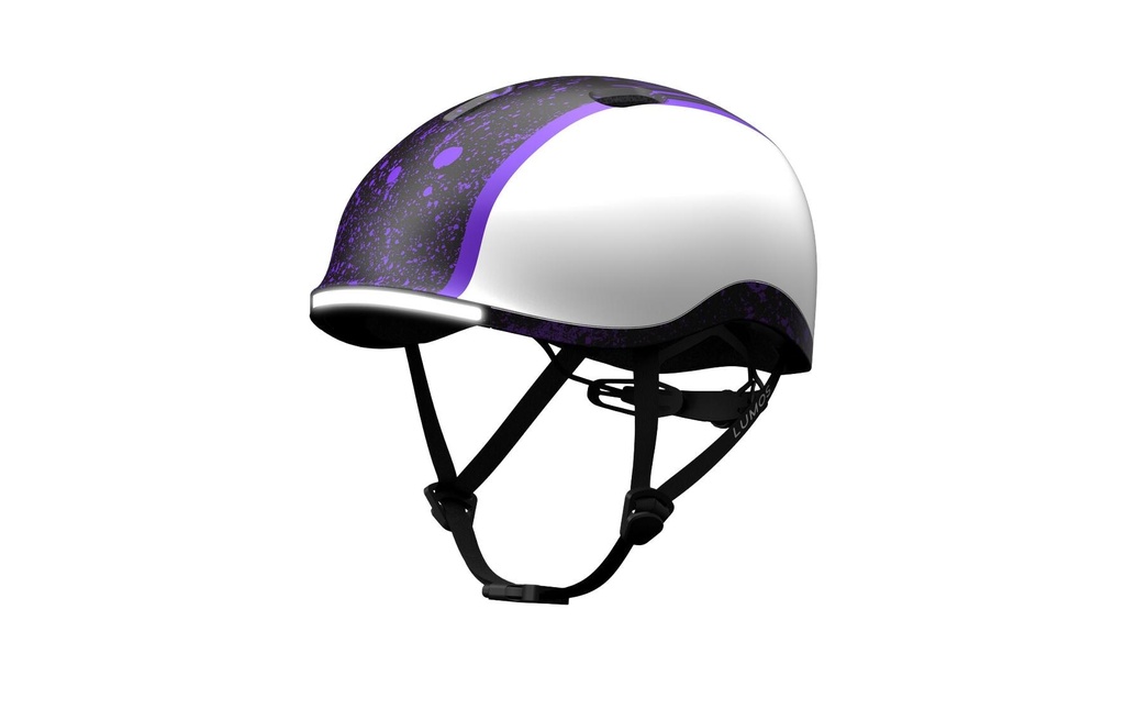 LUMOS Casque Nyxel Youth Noir/Violet, S
