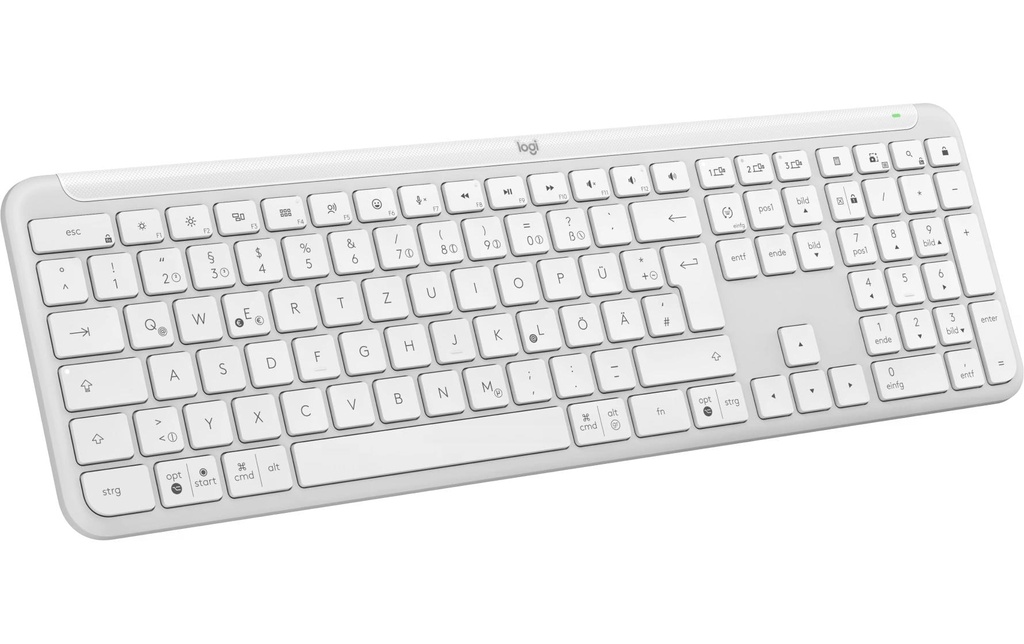 Logitech Clavier K950 Signature Slim Off-white