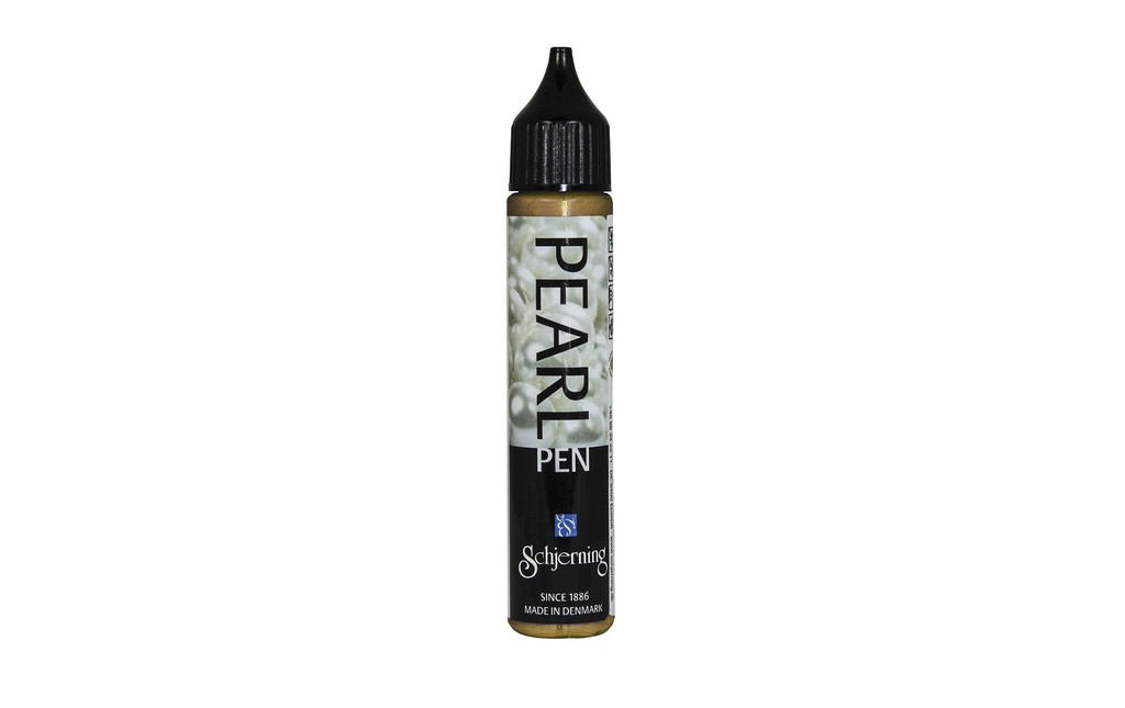 Schjerning Peinture perle Pearl Pen 28 ml, caramel