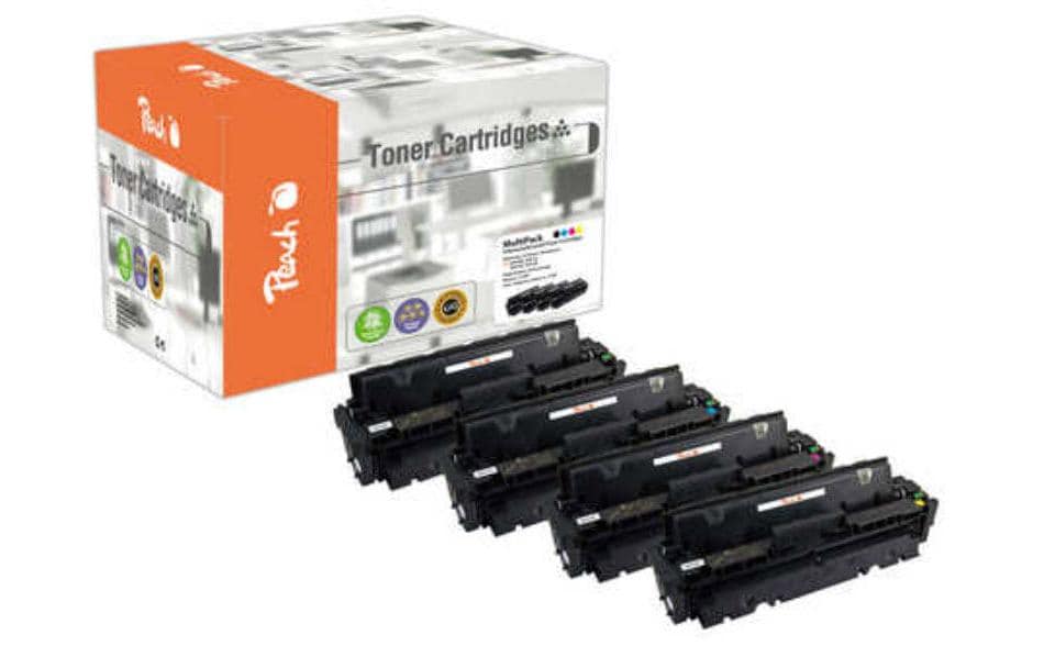 Peach Kits de toner HP Nr. 201X (CF400-3X) Magenta/Yellow/noir/Cyan